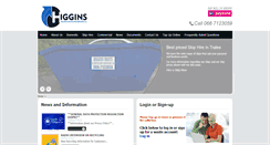 Desktop Screenshot of higginswaste.com